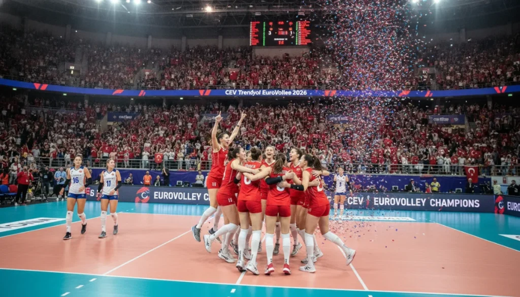 EuroVolley’de Milli Gurur: Sultanlar Almanya’yı Saf Dışı Bıraktı