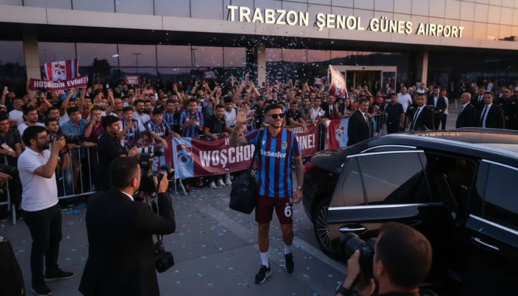 Mısır Kralı Trabzonspor İçin İstanbul’da: Tarihi Transfer