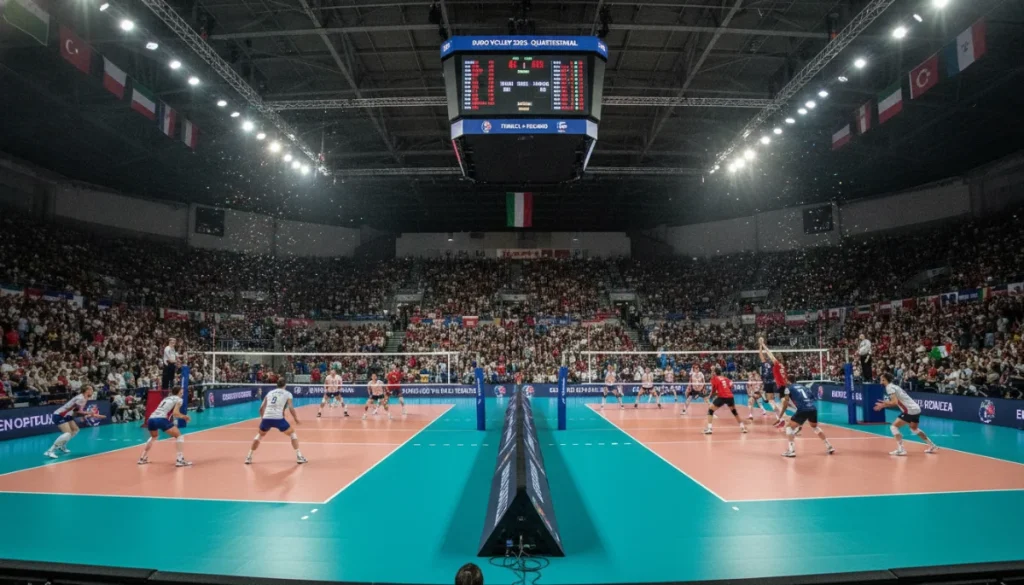 Avrupa Voleybol Şampiyonası’nda Torino Gecesi: Yarı Final Biletleri Sahne Alıyor